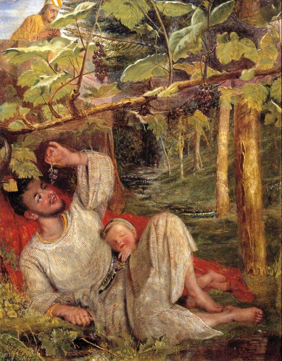 Nabote na sua vinha, por James Smetham