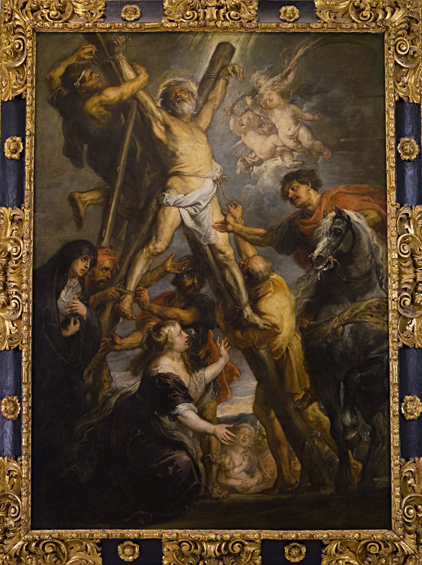 Martírio de Santo André, por Peter Paul Rubens