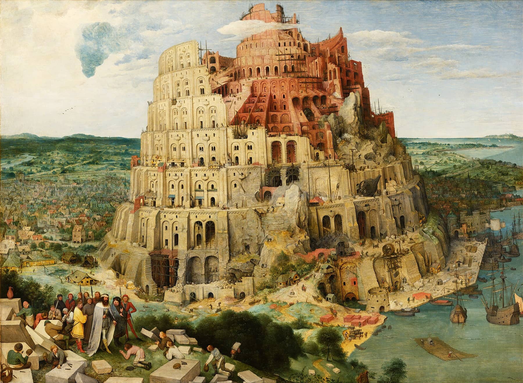 A Torre de Babel, pintura de Pieter Bruegel, o Velho