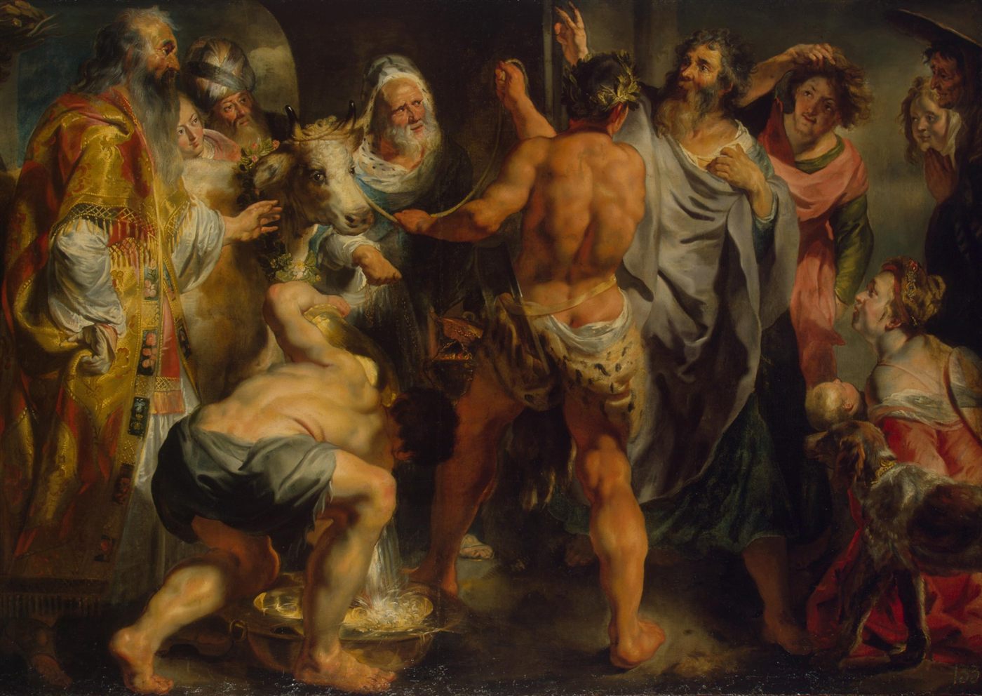 Paulo e Barnabé em Listra, por Jacob Jordaens