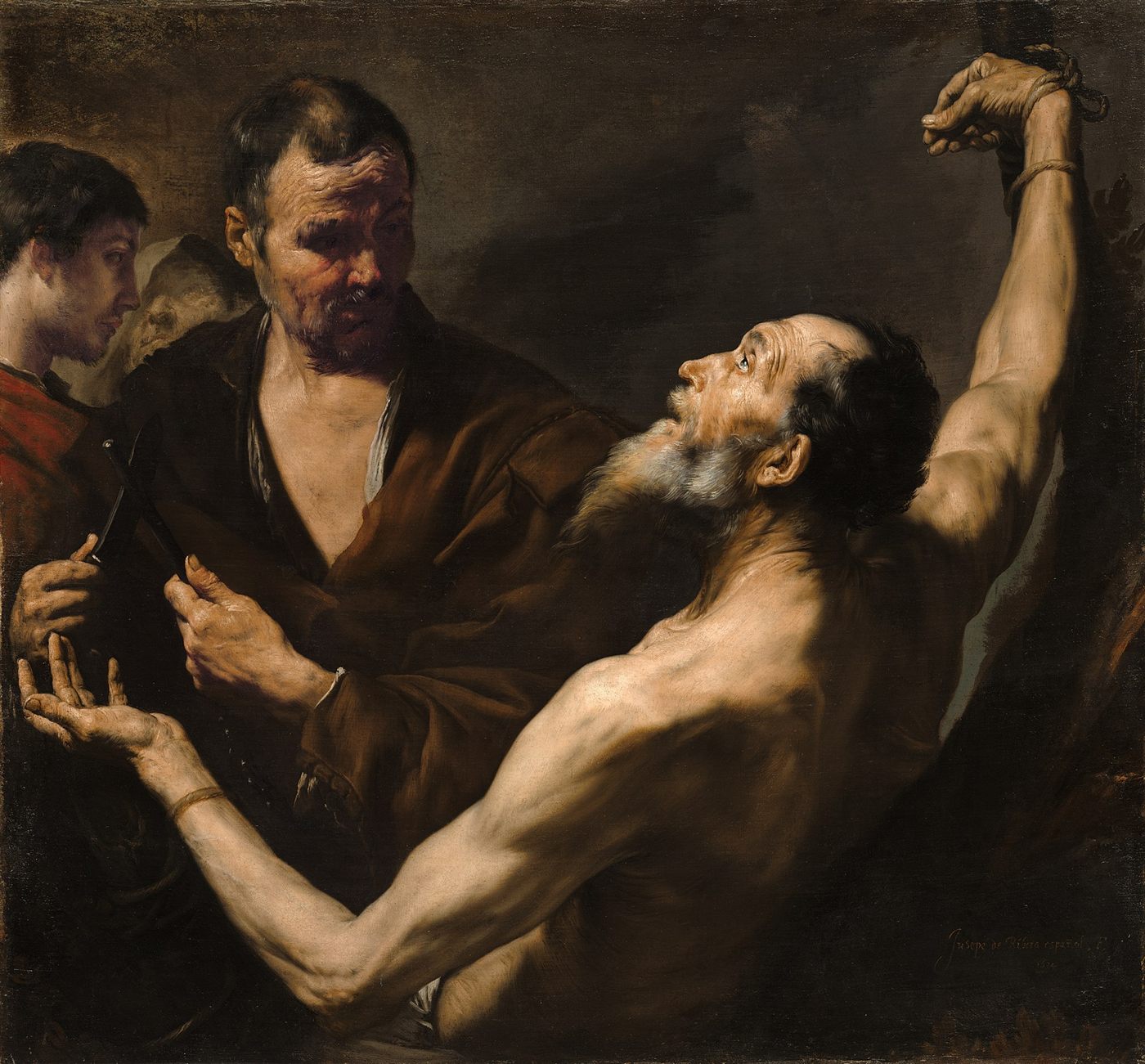 O Martírio de São Bartolomeu, por Jusepe de Ribera