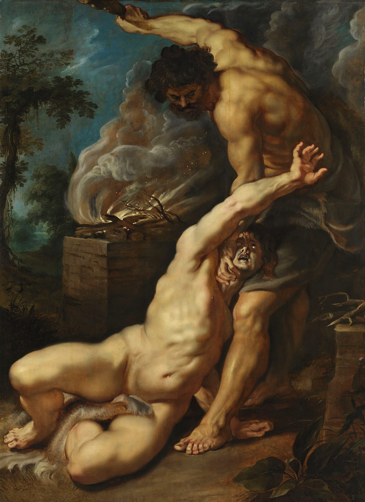 Caim mata Abel, pintura de Peter Paul Rubens