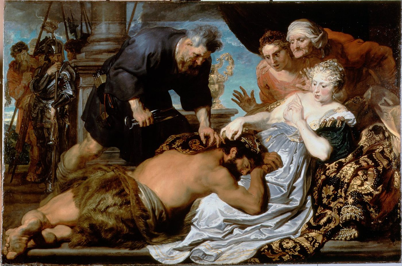 Sansão e Dalila, por Anthony van Dyck