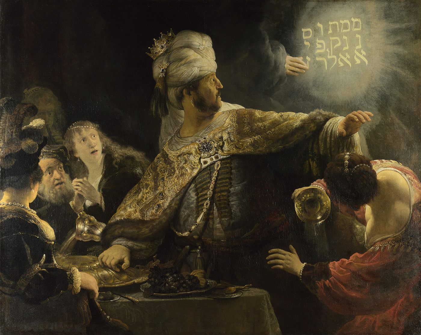 O Festim de Belsazar, por Rembrandt