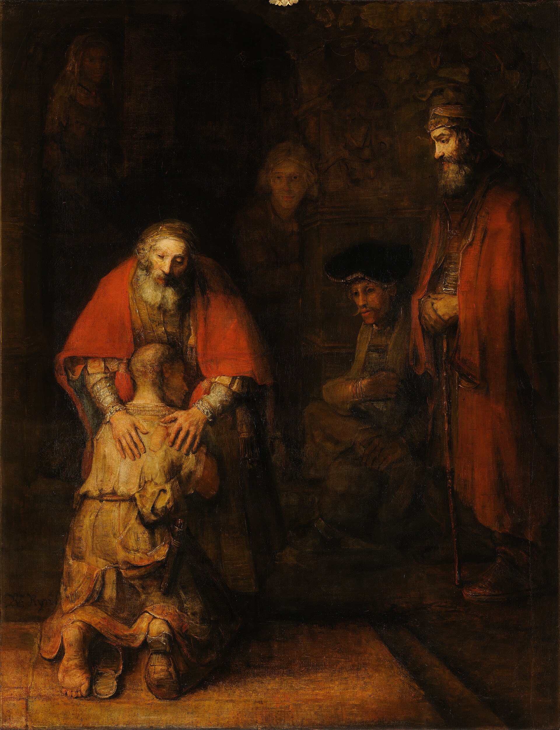 O Retorno do Filho Pródigo, por Rembrandt
