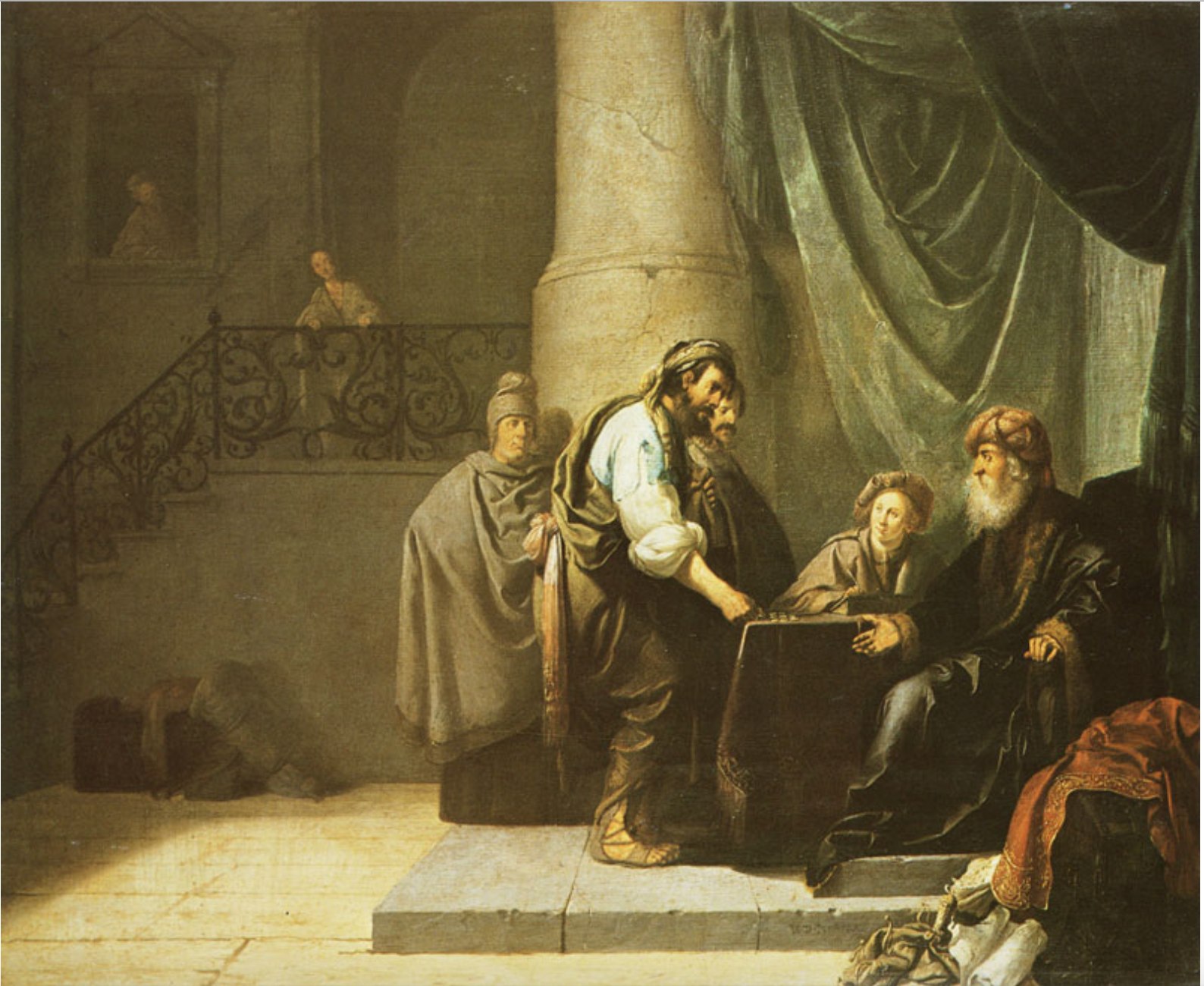 A Parábola dos Talentos, por Willem de Poorter