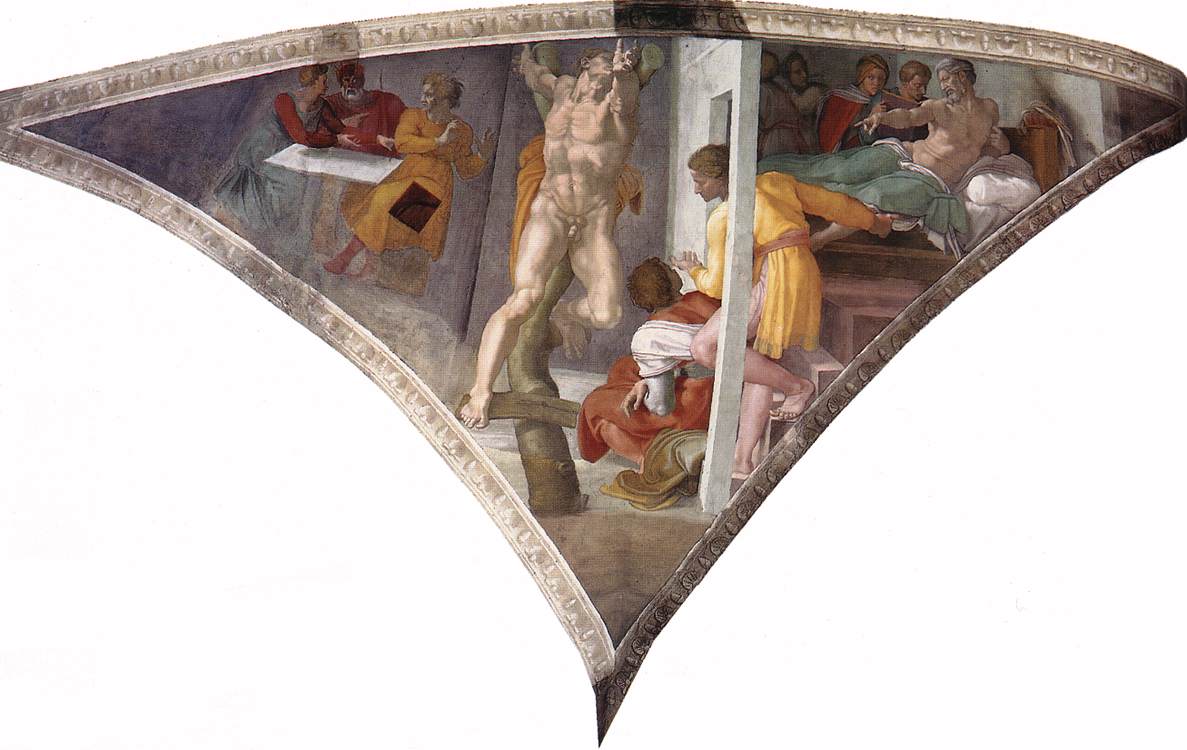 O Castigo de Hamã, por Michelangelo