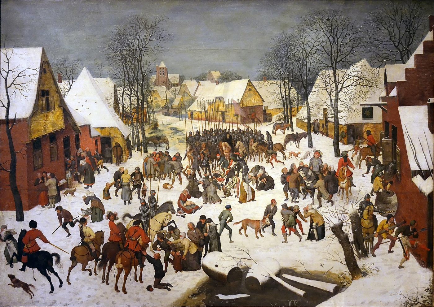 O Massacre dos Inocentes, por Pieter Bruegel, o Velho
