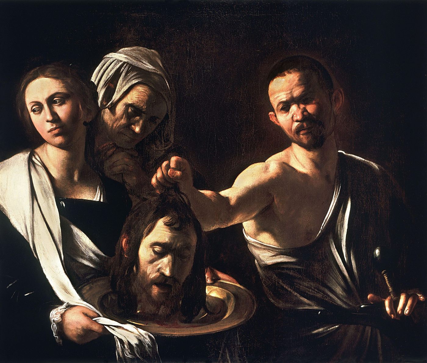 Salomé com a cabeça de João Batista, por Caravaggio