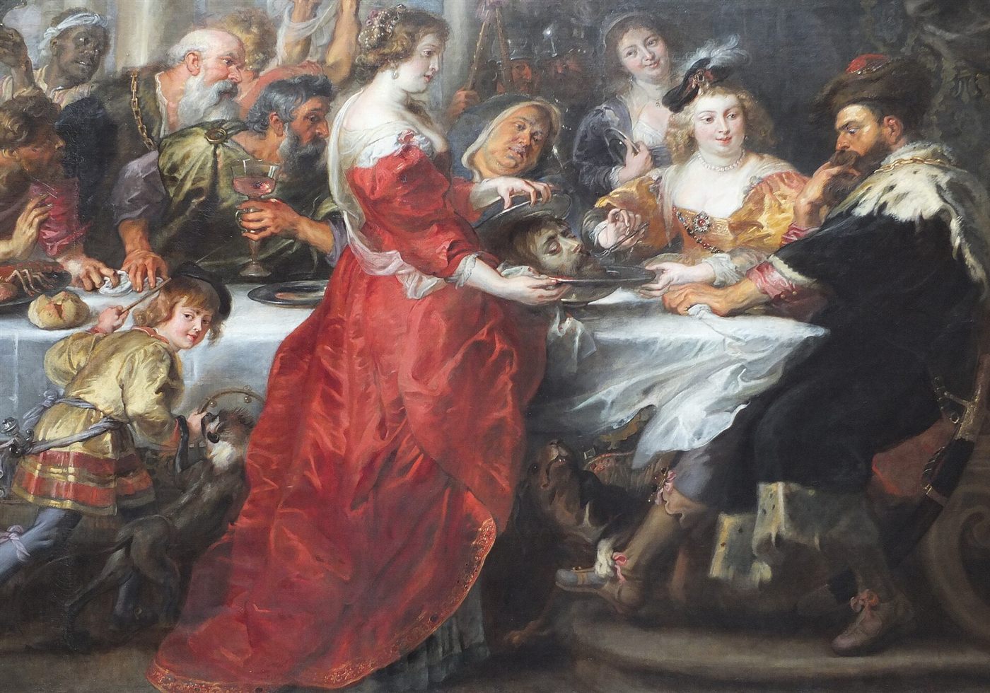 O Banquete de Herodes, de Peter Paul Rubens