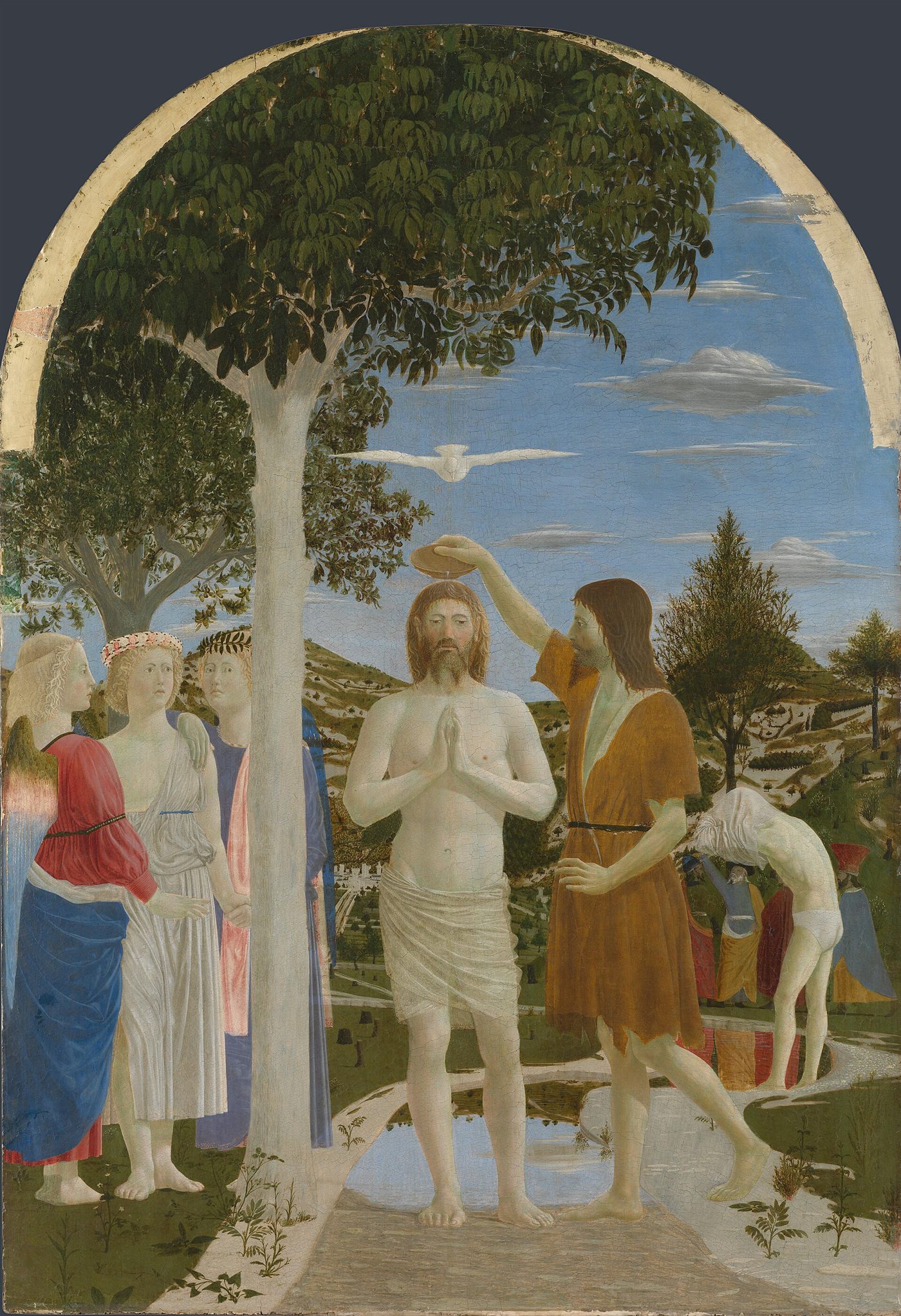 O Batismo de Cristo, de Piero della Francesca
