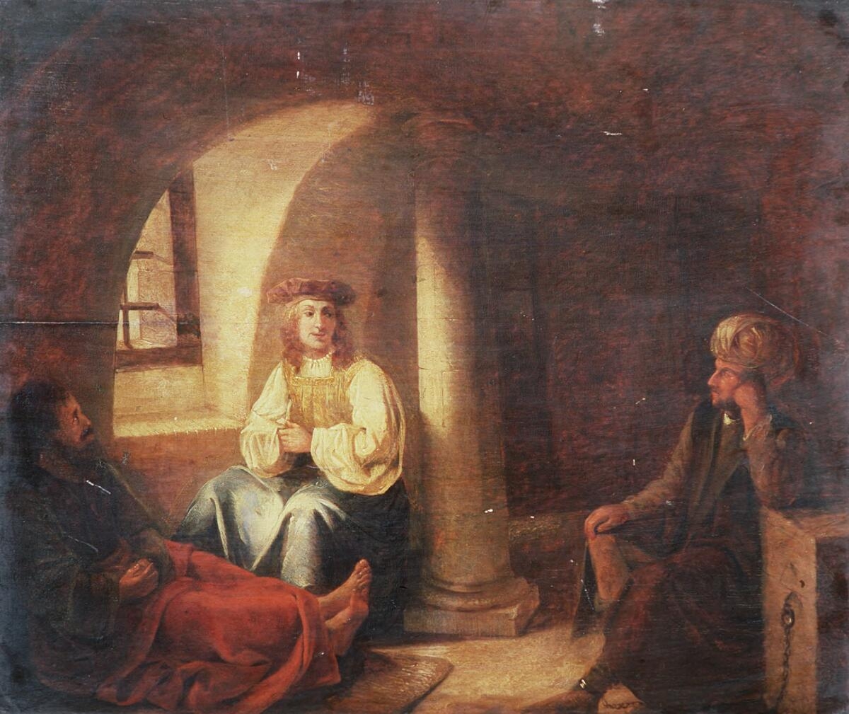 José na prisão, por Gerbrand van den Eeckhout