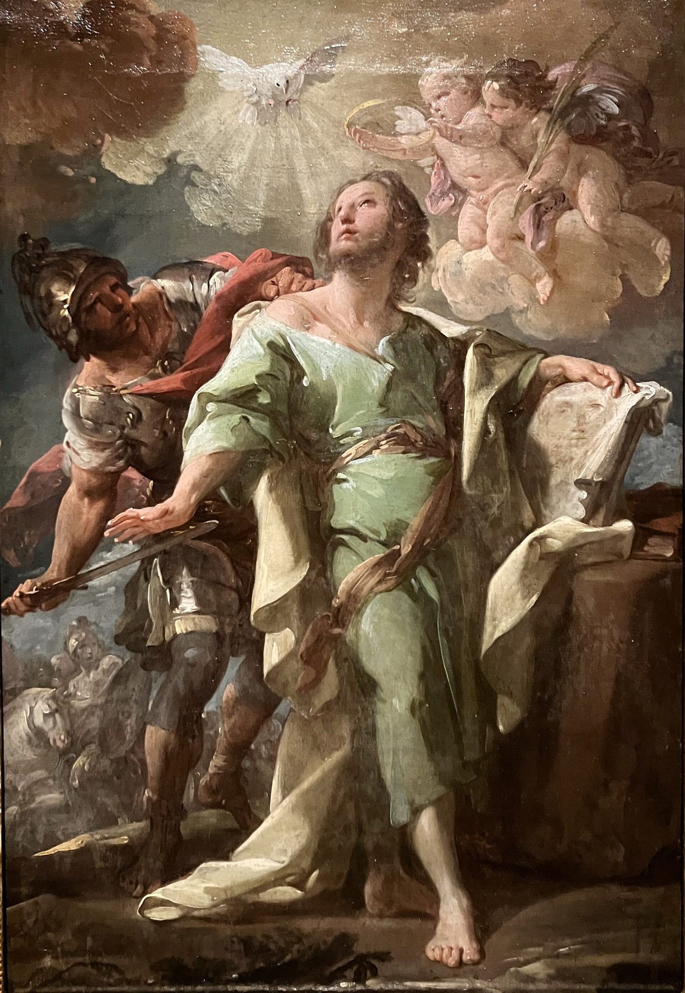 Martírio do Apóstolo Judas Tadeu, por Corrado Giaquinto