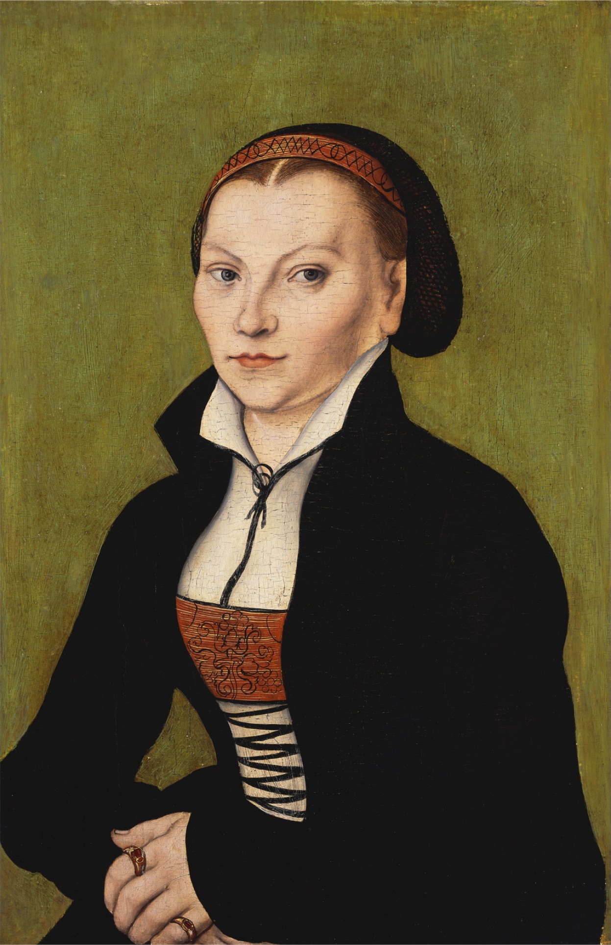 Retrato de Katharina von Bora, por Lucas Cranach, o Velho