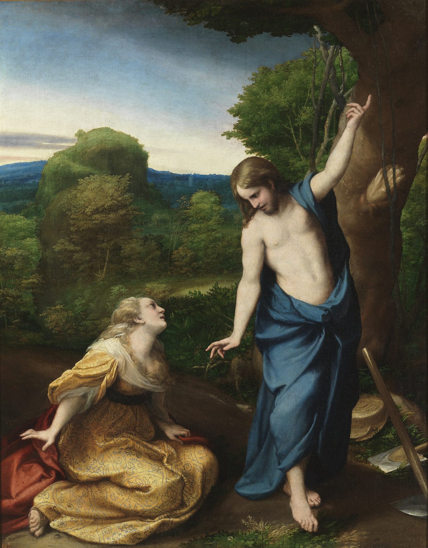 Noli me tangere, por Correggio