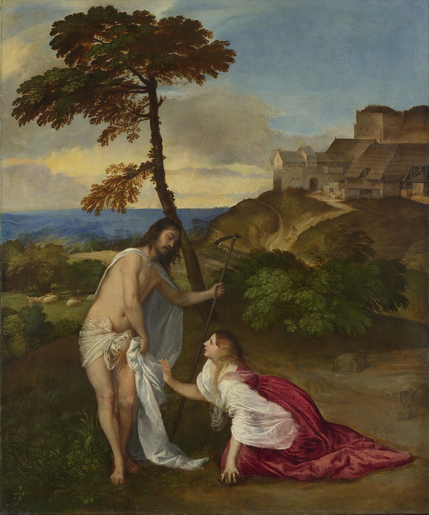 Noli me tangere, por Ticiano