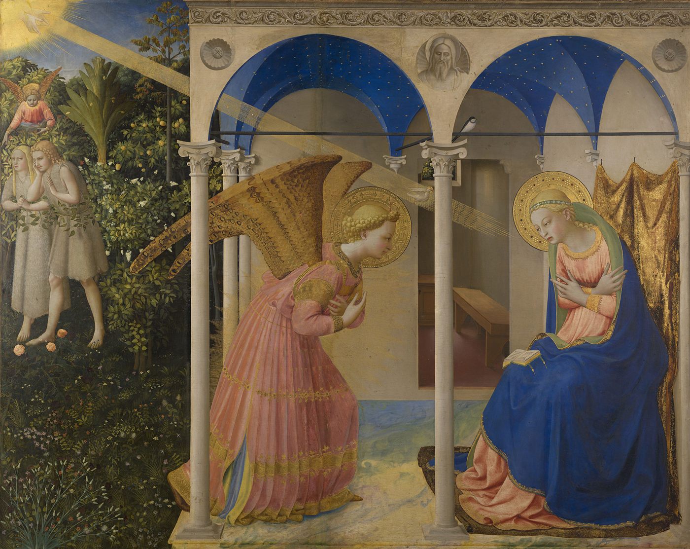 A Anunciação, por Fra Angelico