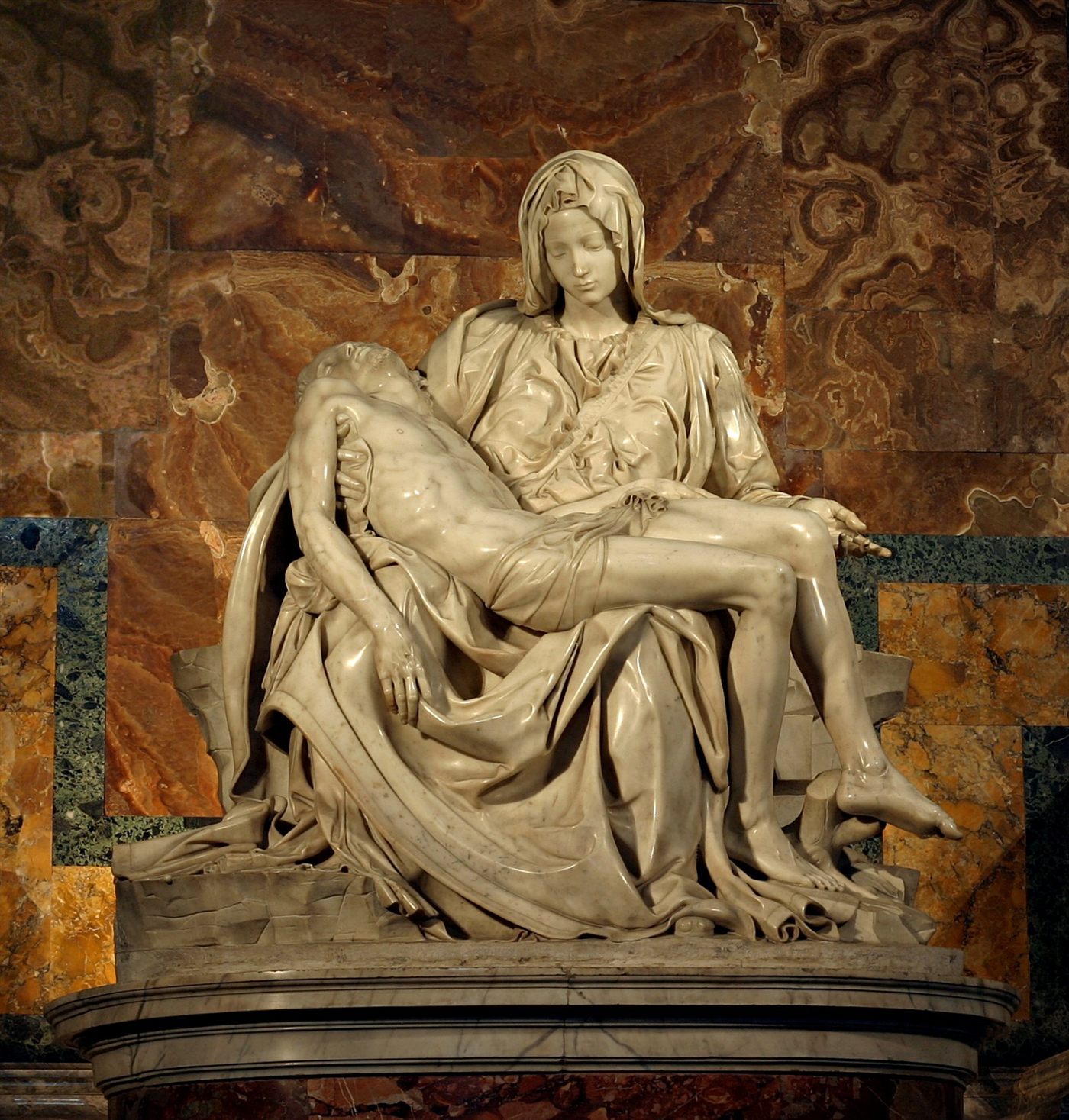 A Pietà, de Michelangelo