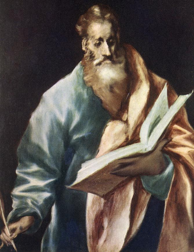 São Mateus Apóstolo, por El Greco