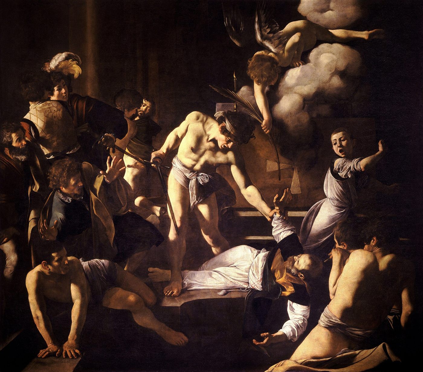O Martírio de São Mateus, por Caravaggio