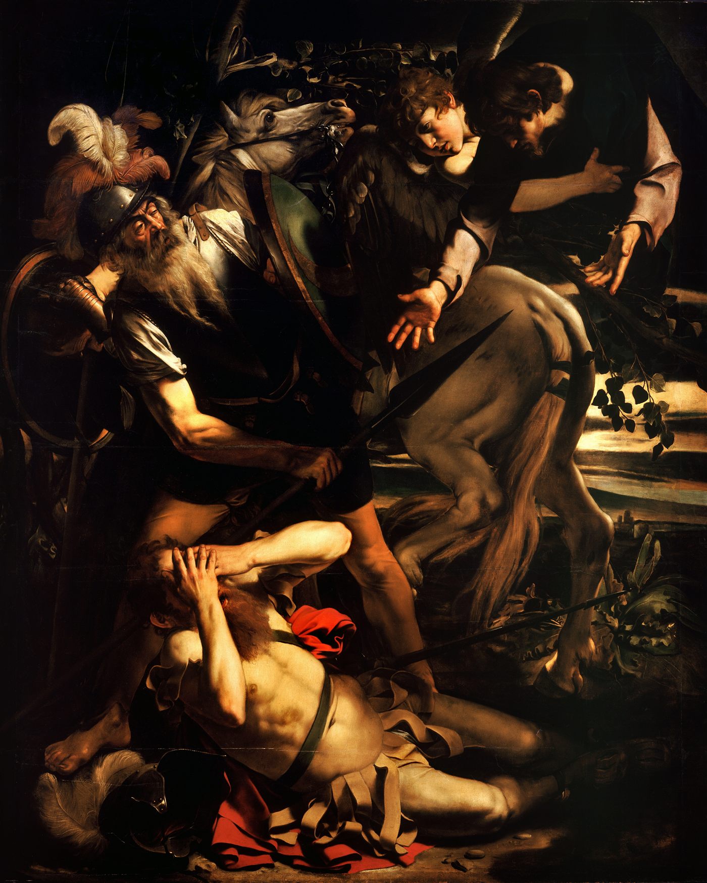 A Conversão de São Paulo, por Caravaggio