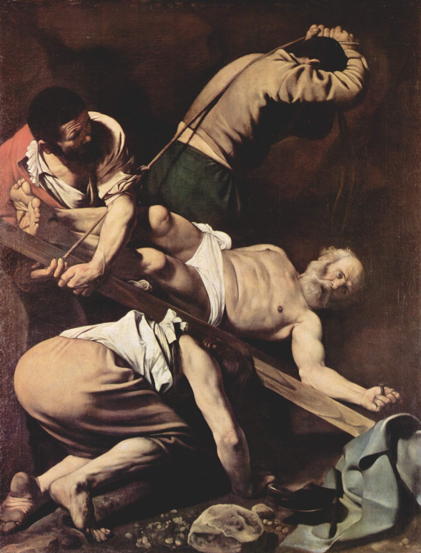 A Crucificação de São Pedro, por Caravaggio