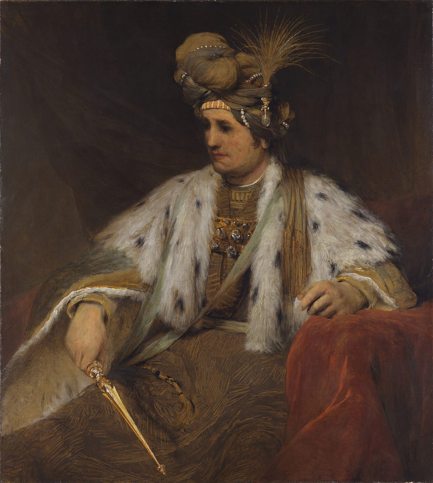 O rei Salomão, por Arent de Gelder
