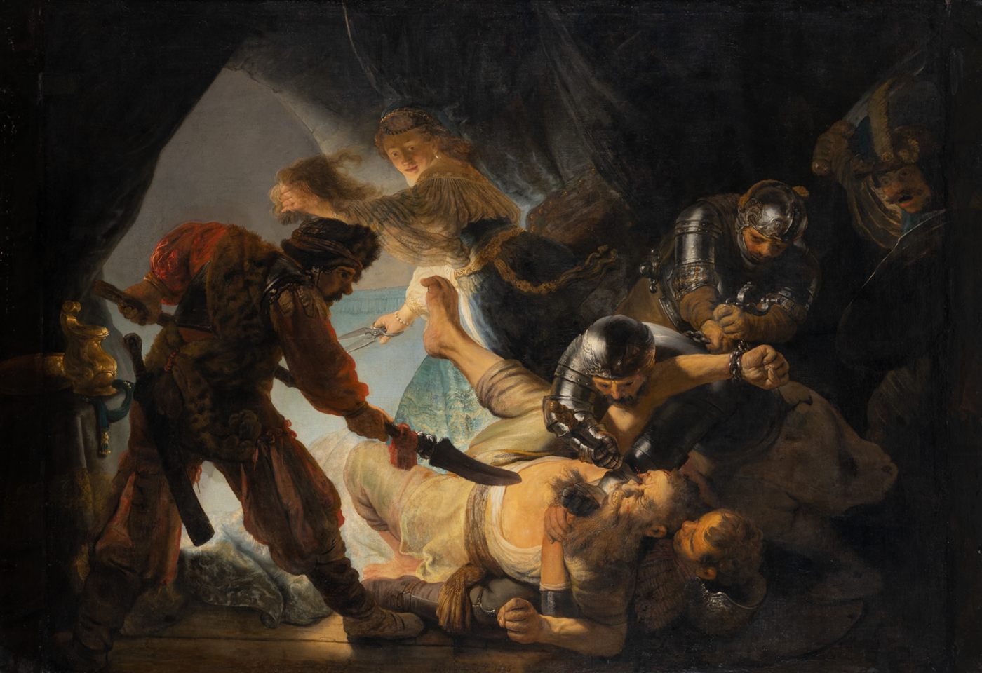 A Cegueira de Sansão, por Rembrandt