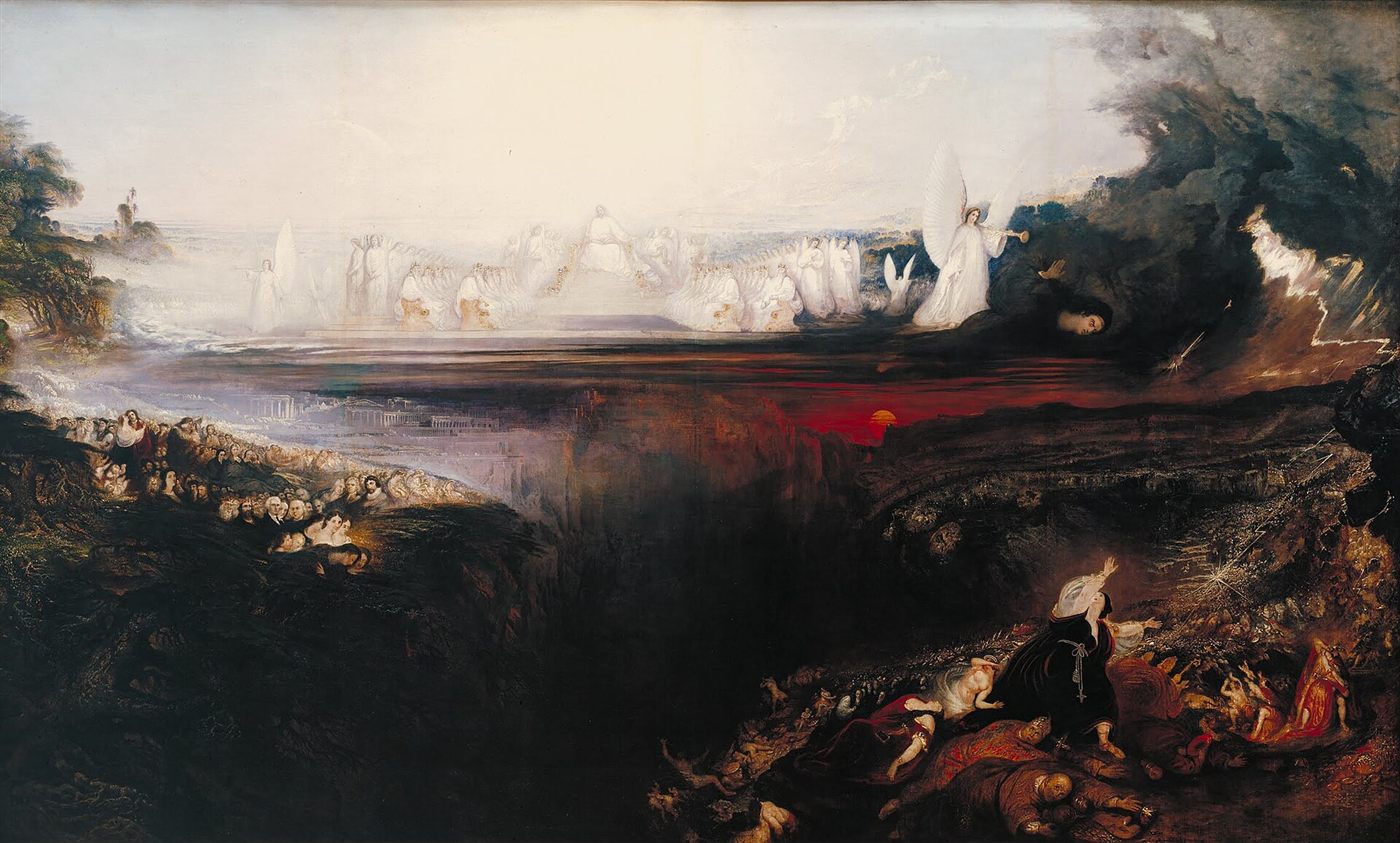 O Juízo Final, pintura de John Martin