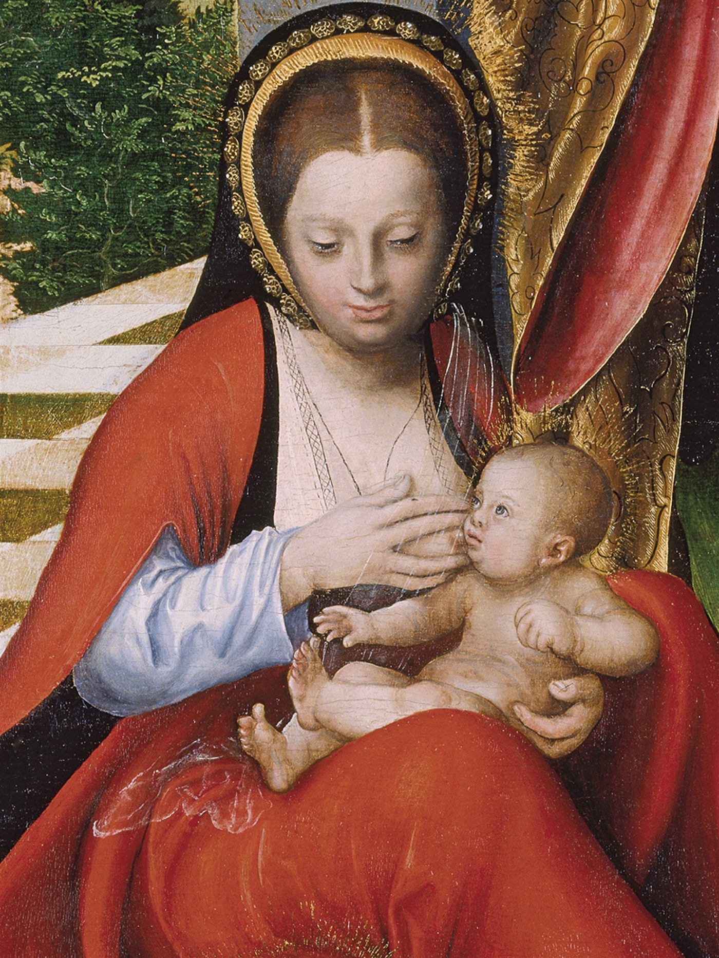 Maria Cleofas e Alfeu com seus filhos, Lucas Cranach, o Velho