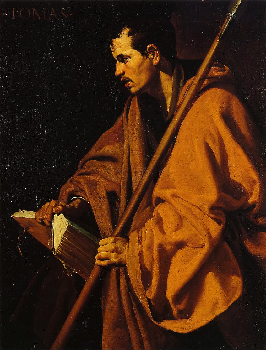 Santo Tomás Apóstol, por Diego Velázquez