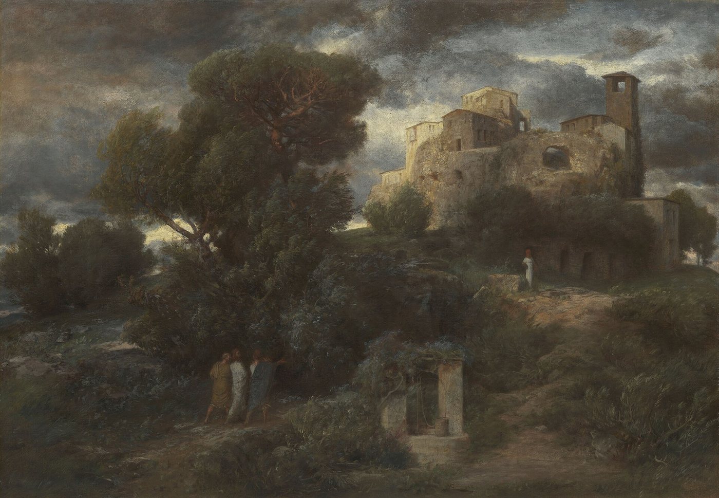 O Caminho de Emaús, de Arnold Böcklin