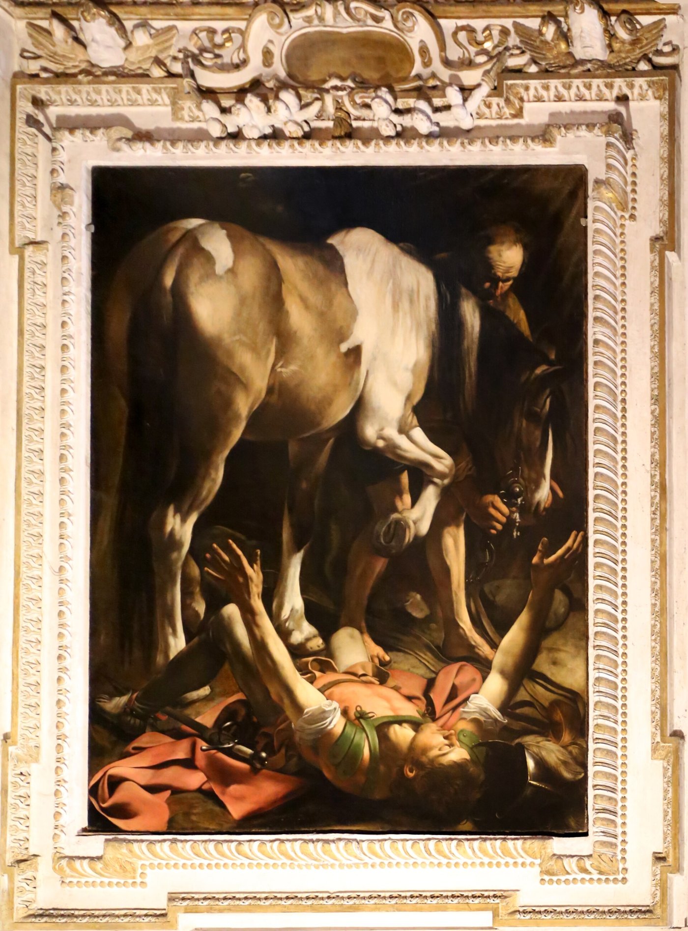 A Conversão de São Paulo, por Caravaggio