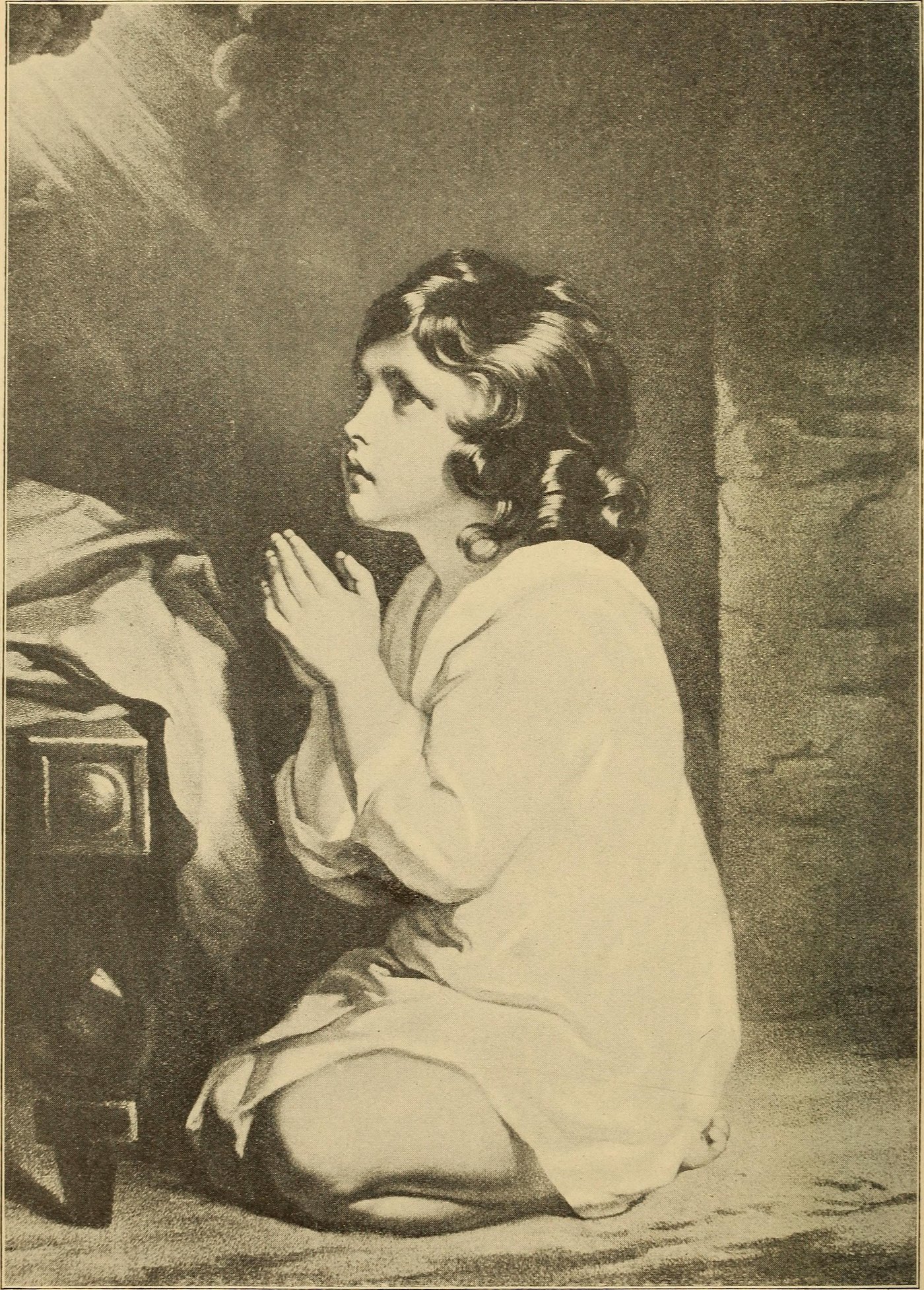 O Menino Samuel em Oração, por Joshua Reynolds