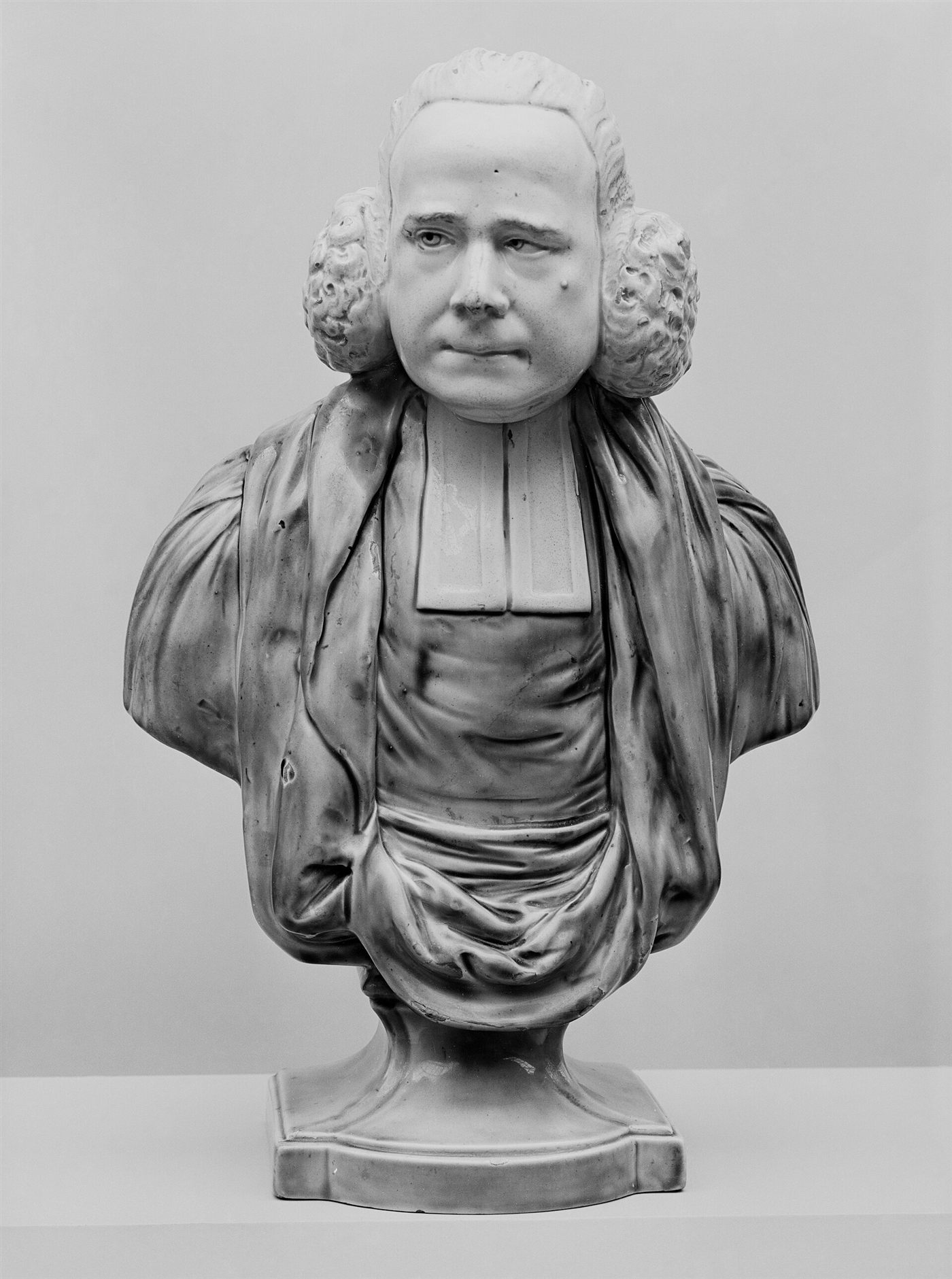 Busto de cerâmica de George Whitefield, por Enoch Wood