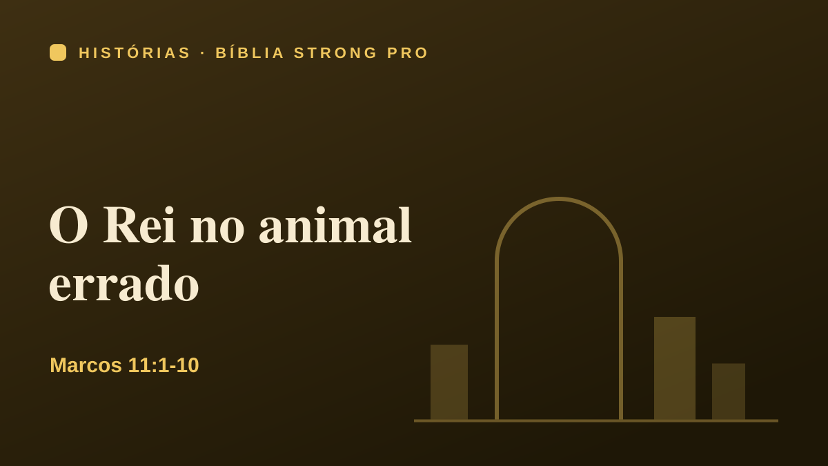 O Rei no animal errado
