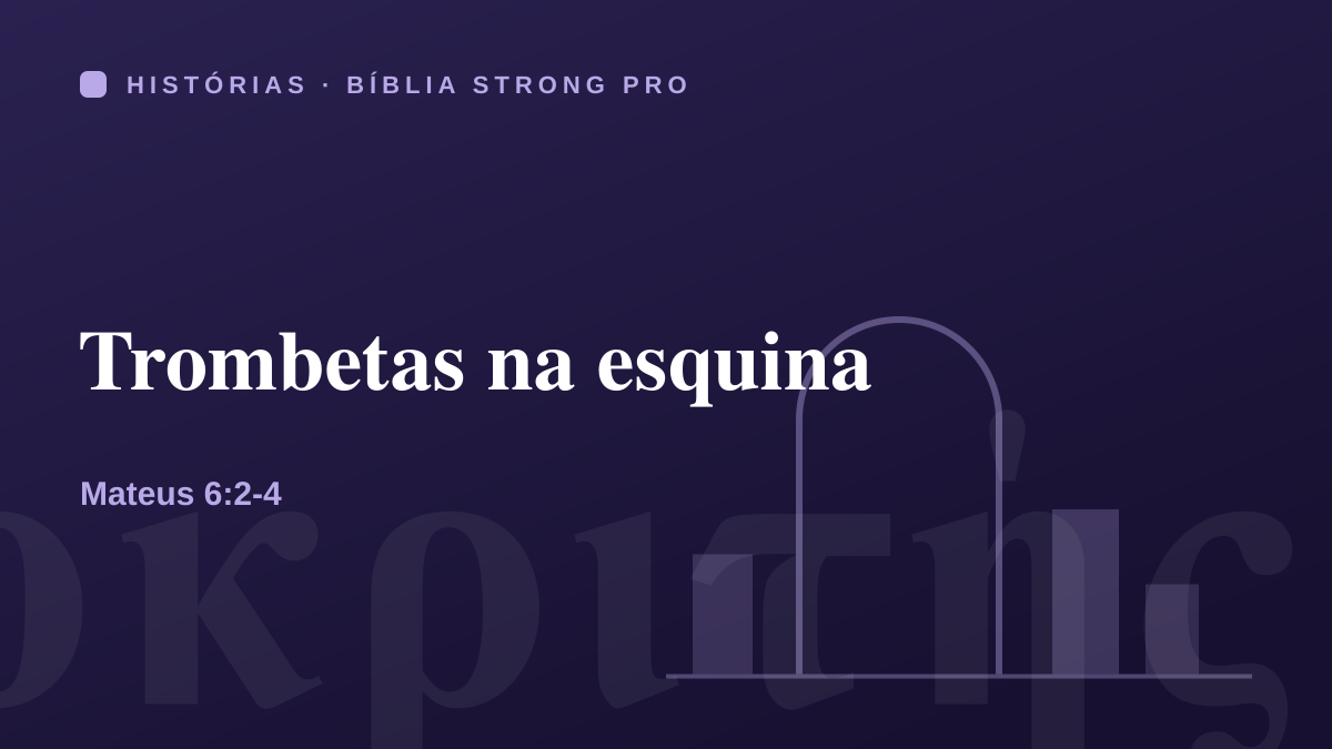 Trombetas na esquina